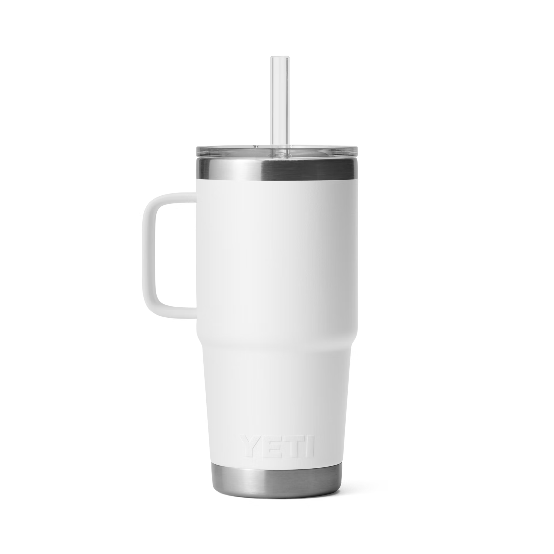 YETI Rambler® Mok Van 25 oz (710 ml) Met Rietjesdeksel Wit