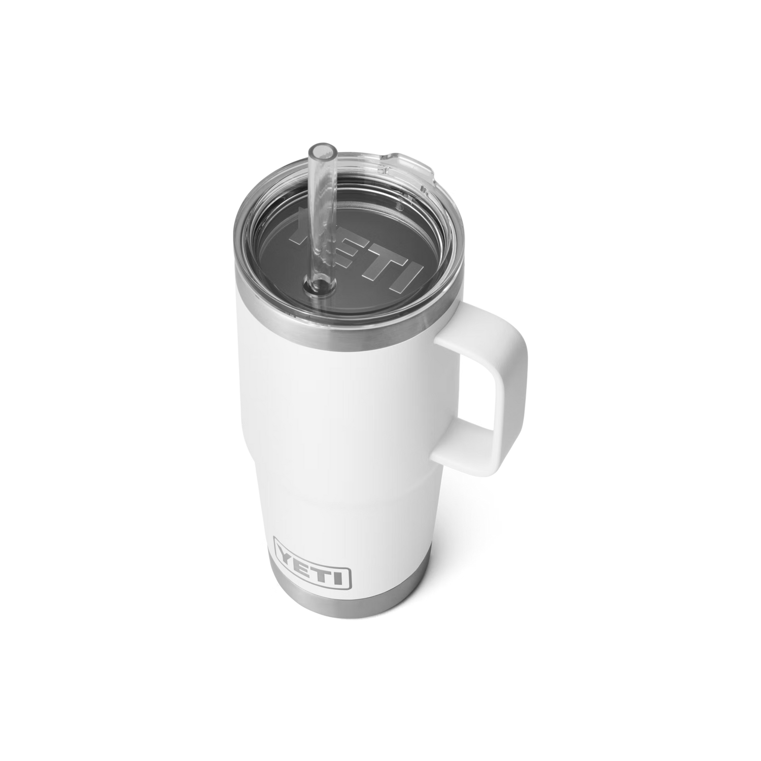 YETI Rambler® Mok Van 25 oz (710 ml) Met Rietjesdeksel Wit