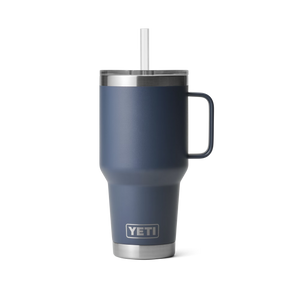 YETI Rambler® Mok Van 35 oz (994 ml) Met Rietjesdeksel Navy