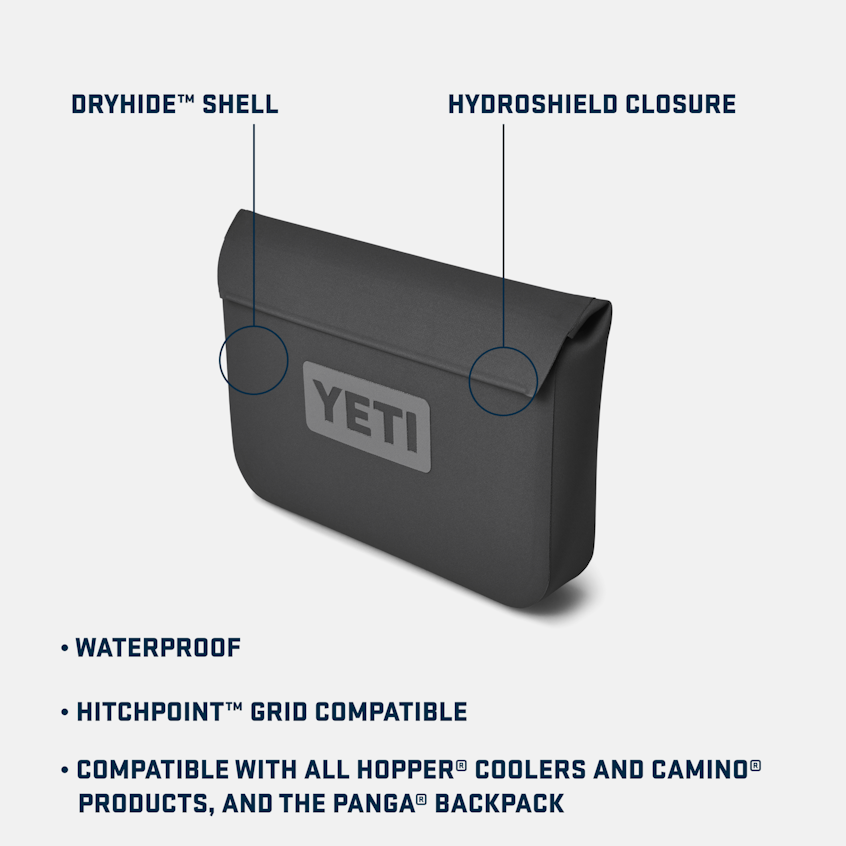 YETI Sidekick Dry® 3L Gear Case Charcoal