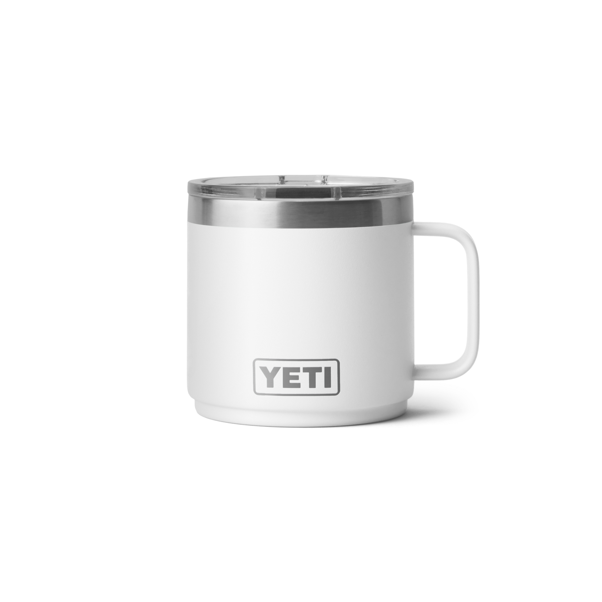 YETI Rambler® 14 oz (414 ml) Stapelbare Mok van Wit