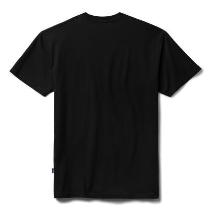 YETI Premium T-shirt met korte mouwen met logobadge Zwart/Grey