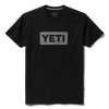 YETI Logo Badge Premium Short Sleeve T-Shirt Black/Grey