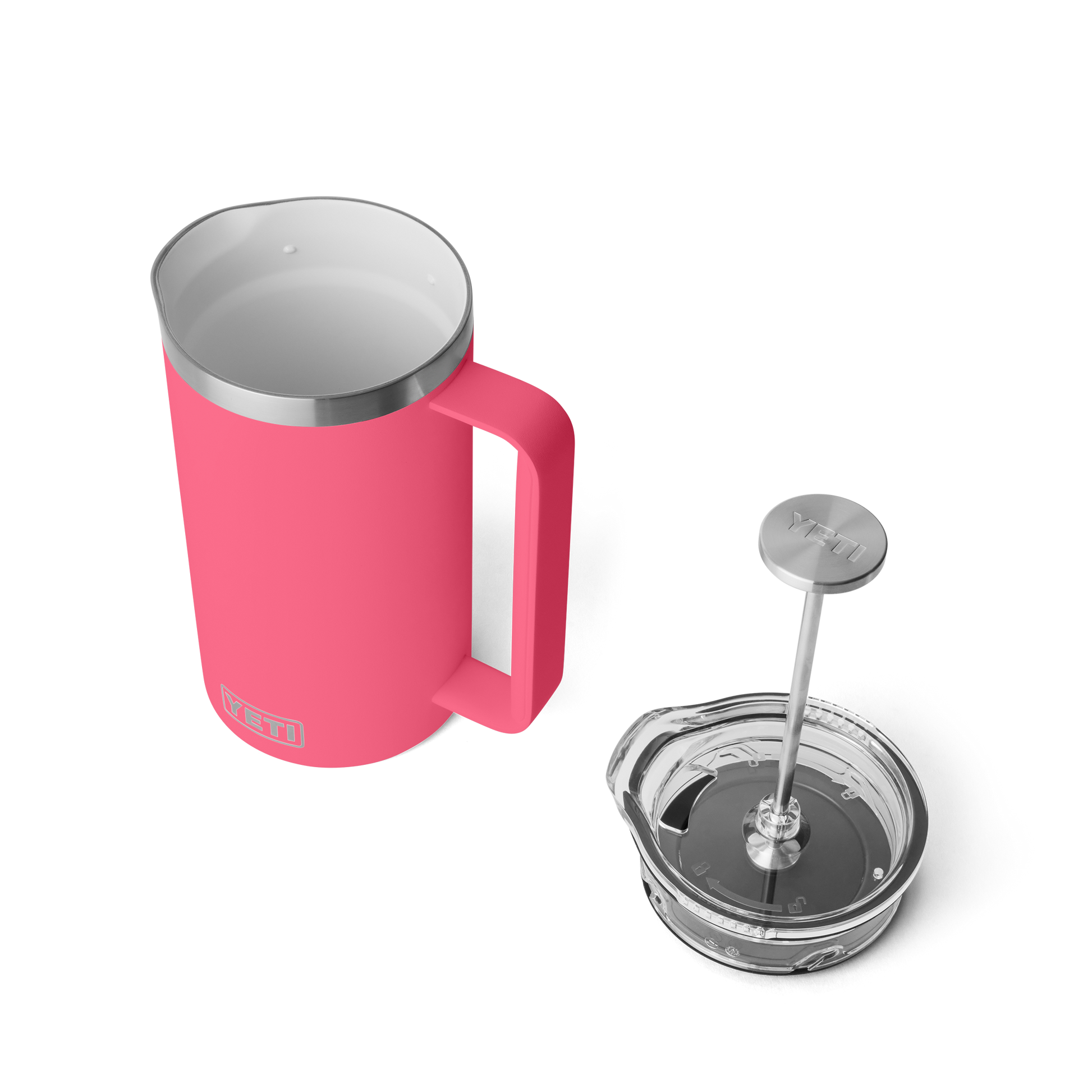 YETI Rambler®-cafetière van 34 oz (1 liter) Tropical Pink