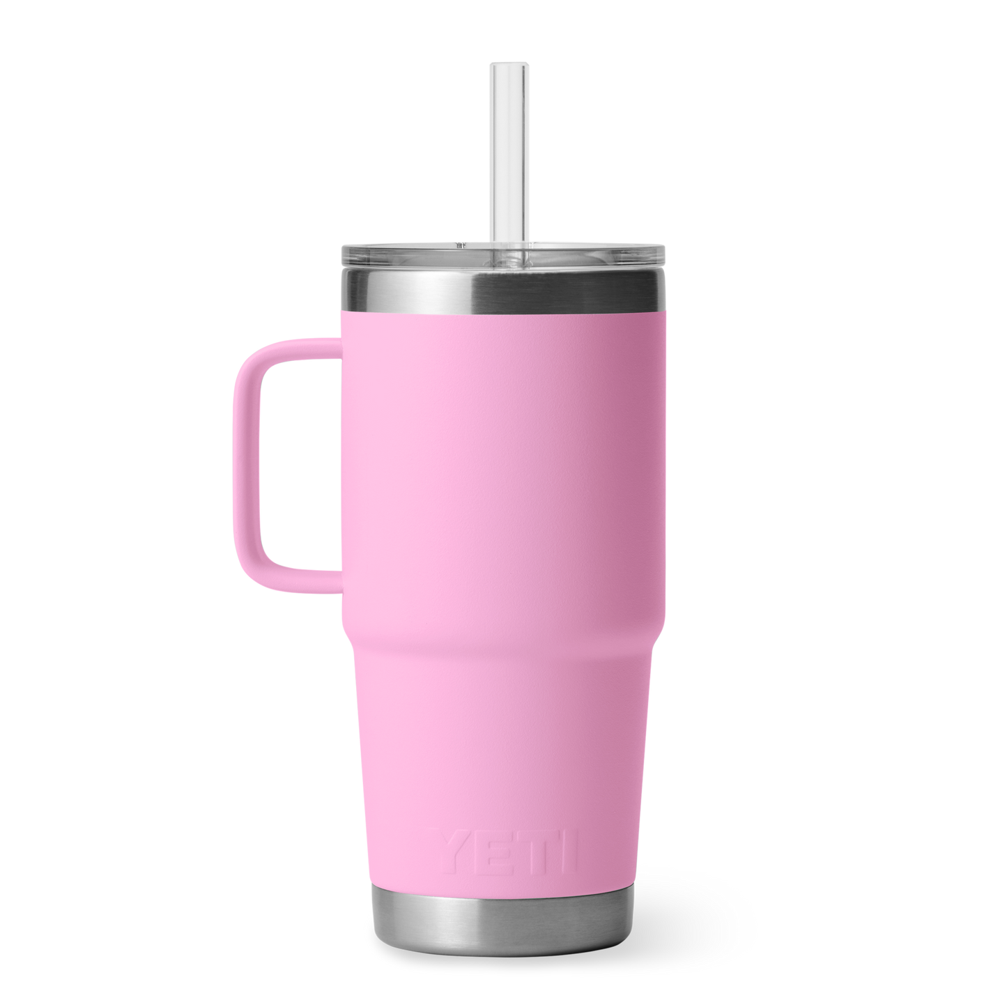 YETI Rambler® Mok Van 25 oz (710 ml) Met Rietjesdeksel Power Pink