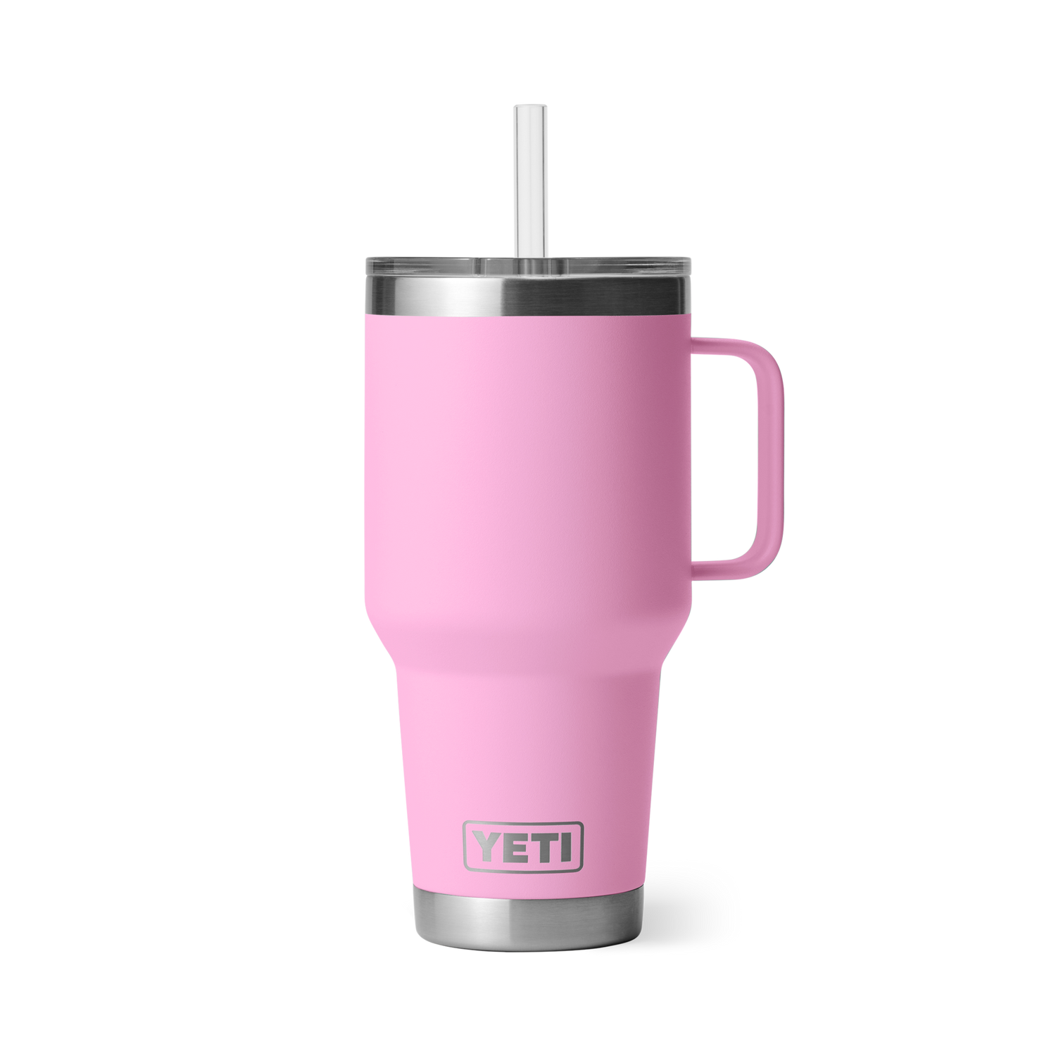 YETI Rambler® Mok Van 35 oz (994 ml) Met Rietjesdeksel Power Pink