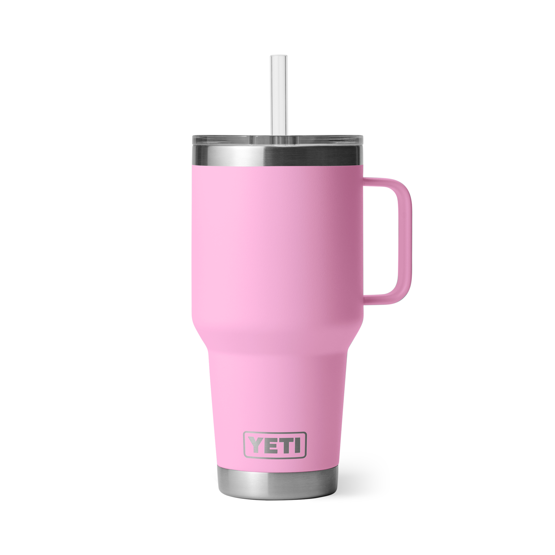 YETI Rambler® Mok Van 35 oz (994 ml) Met Rietjesdeksel Power Pink