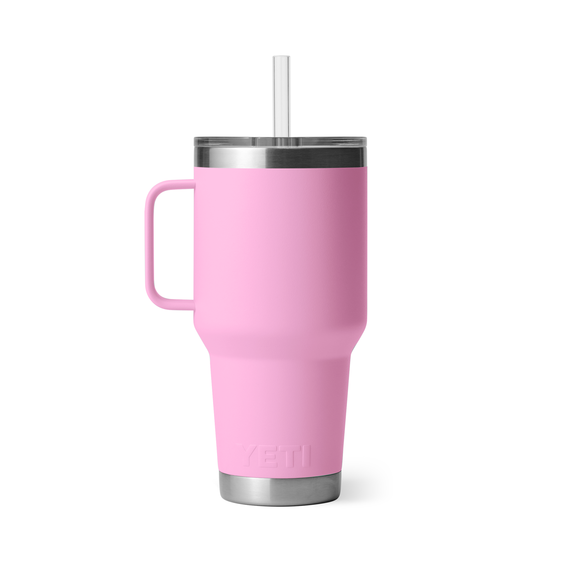 YETI Rambler® Mok Van 35 oz (994 ml) Met Rietjesdeksel Power Pink