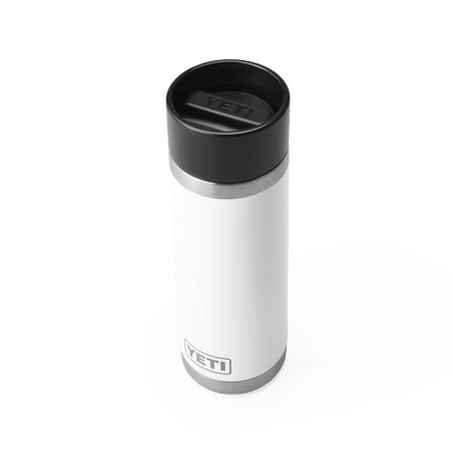 YETI Rambler® 18 oz Fles van 532 ml met HotShot-dop Wit