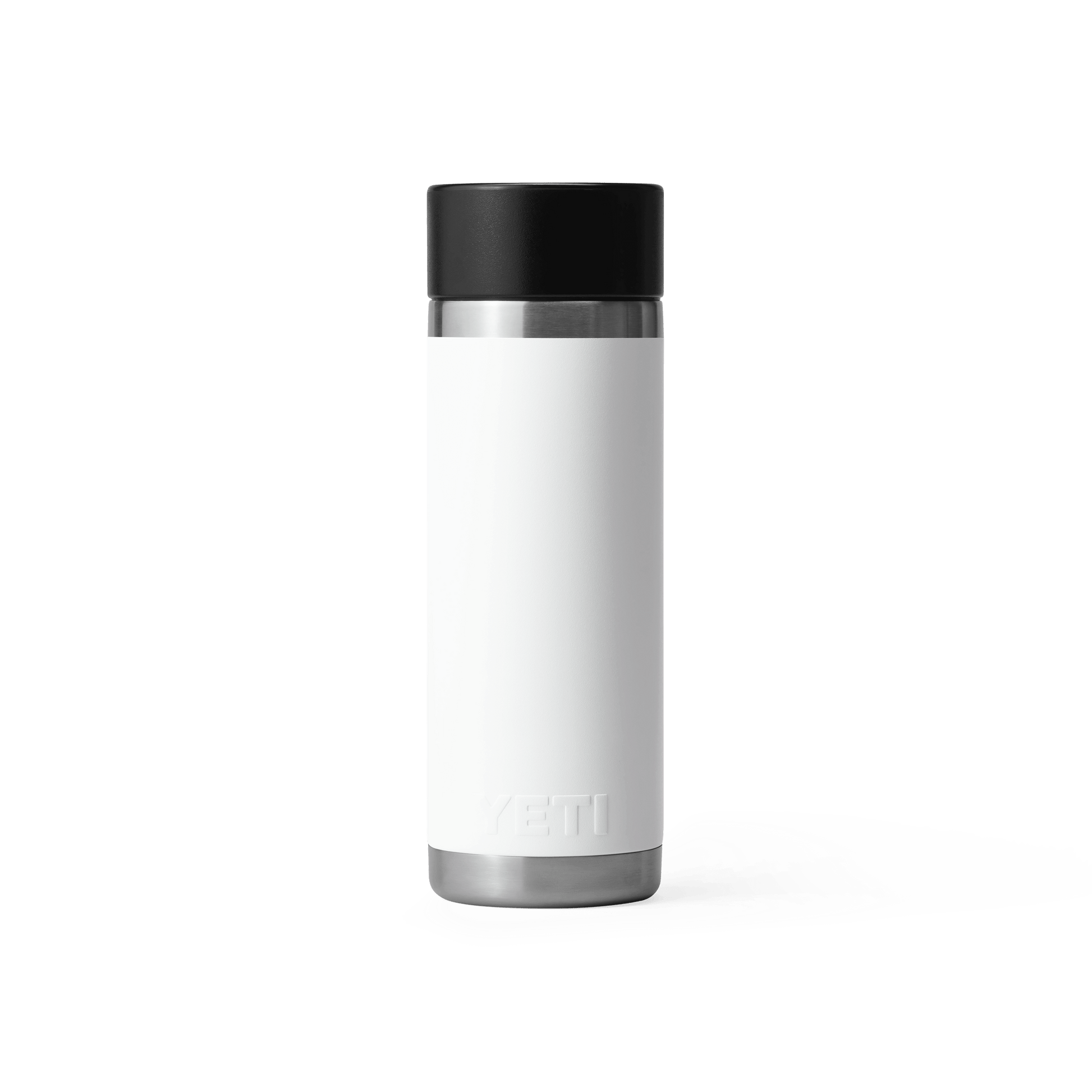 YETI Rambler® 18 oz Fles van 532 ml met HotShot-dop Wit