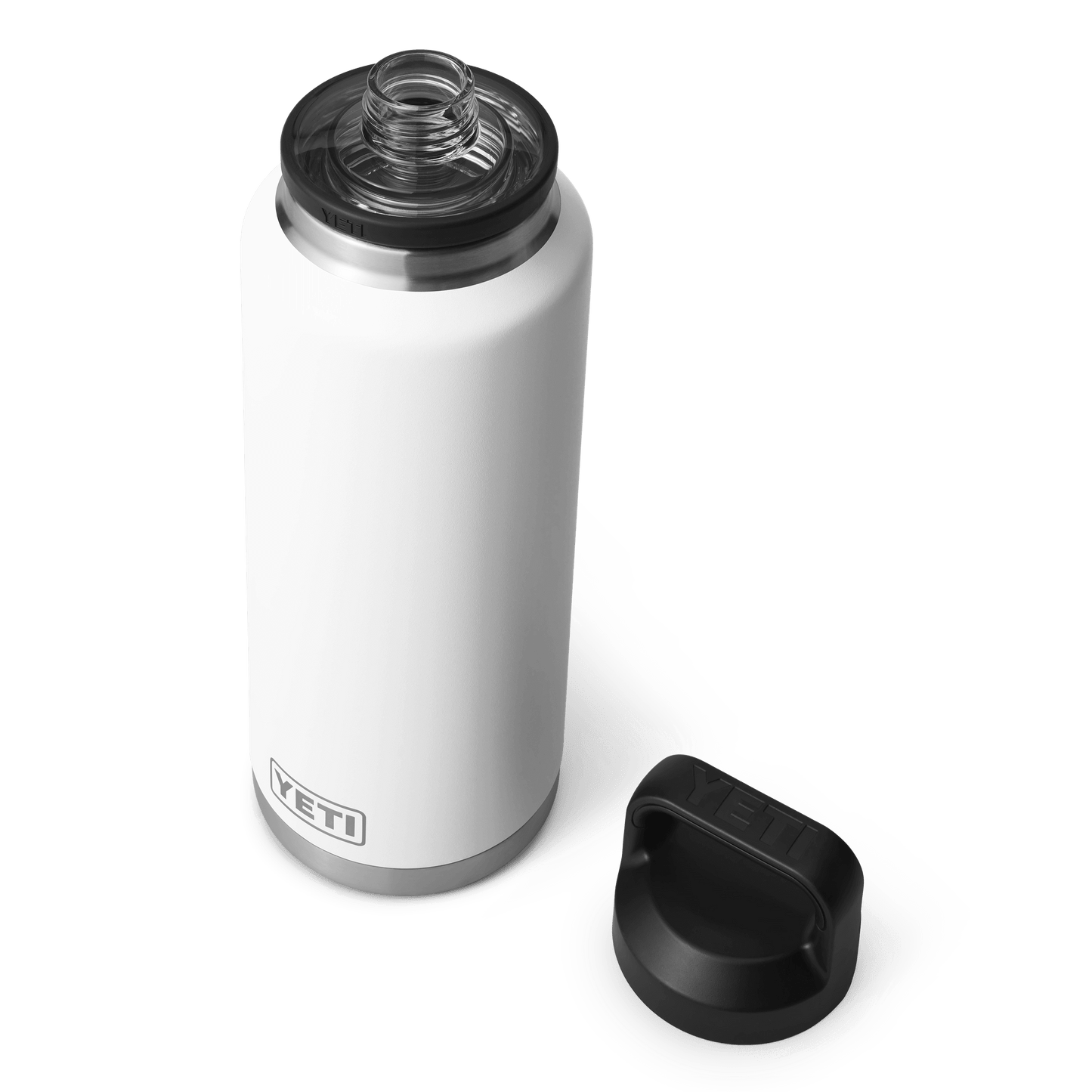 YETI Rambler® 46 oz Fles van 1,4 liter met Chug Cap Wit