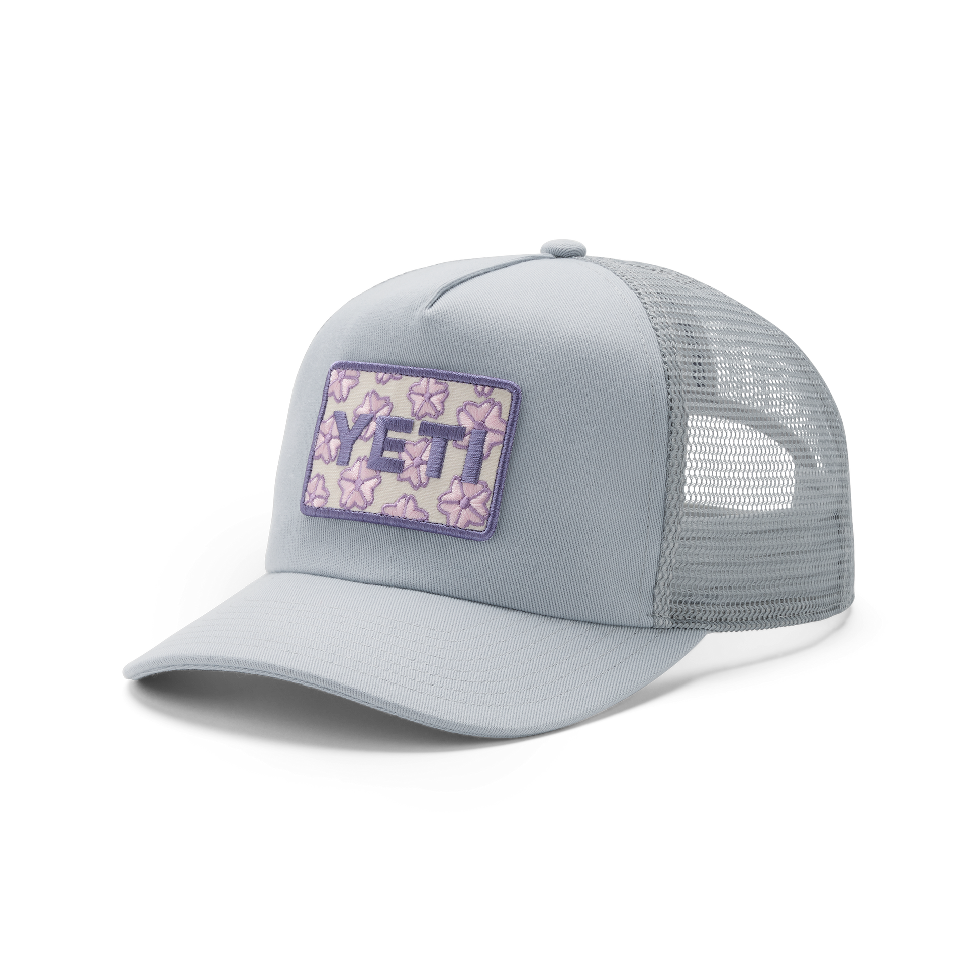YETIYETI™ Cherry Blossom Trucker Hat Grey