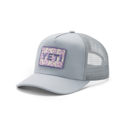 YETIYETI™ Cherry Blossom Trucker Hat Grey