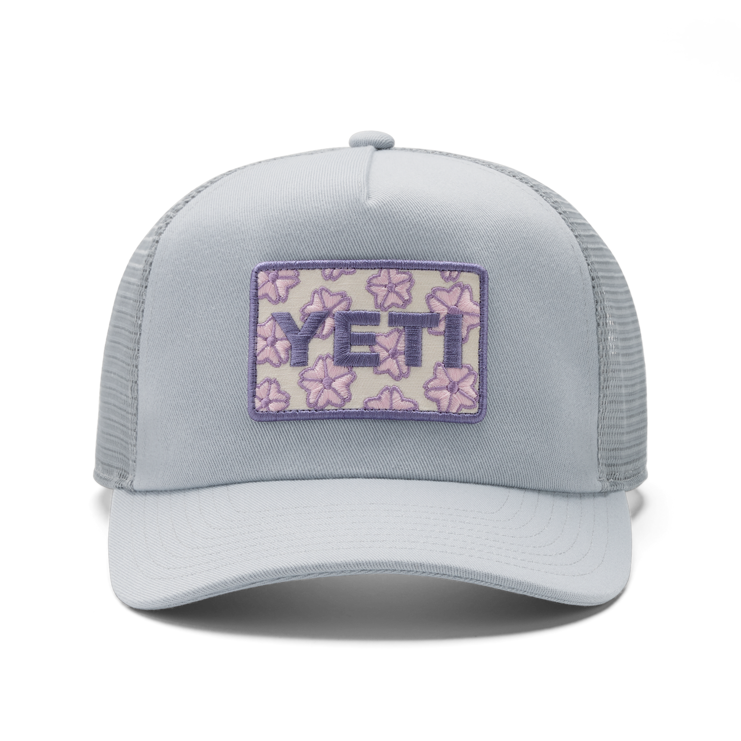 YETIYETI™ Cherry Blossom Trucker Hat Grey