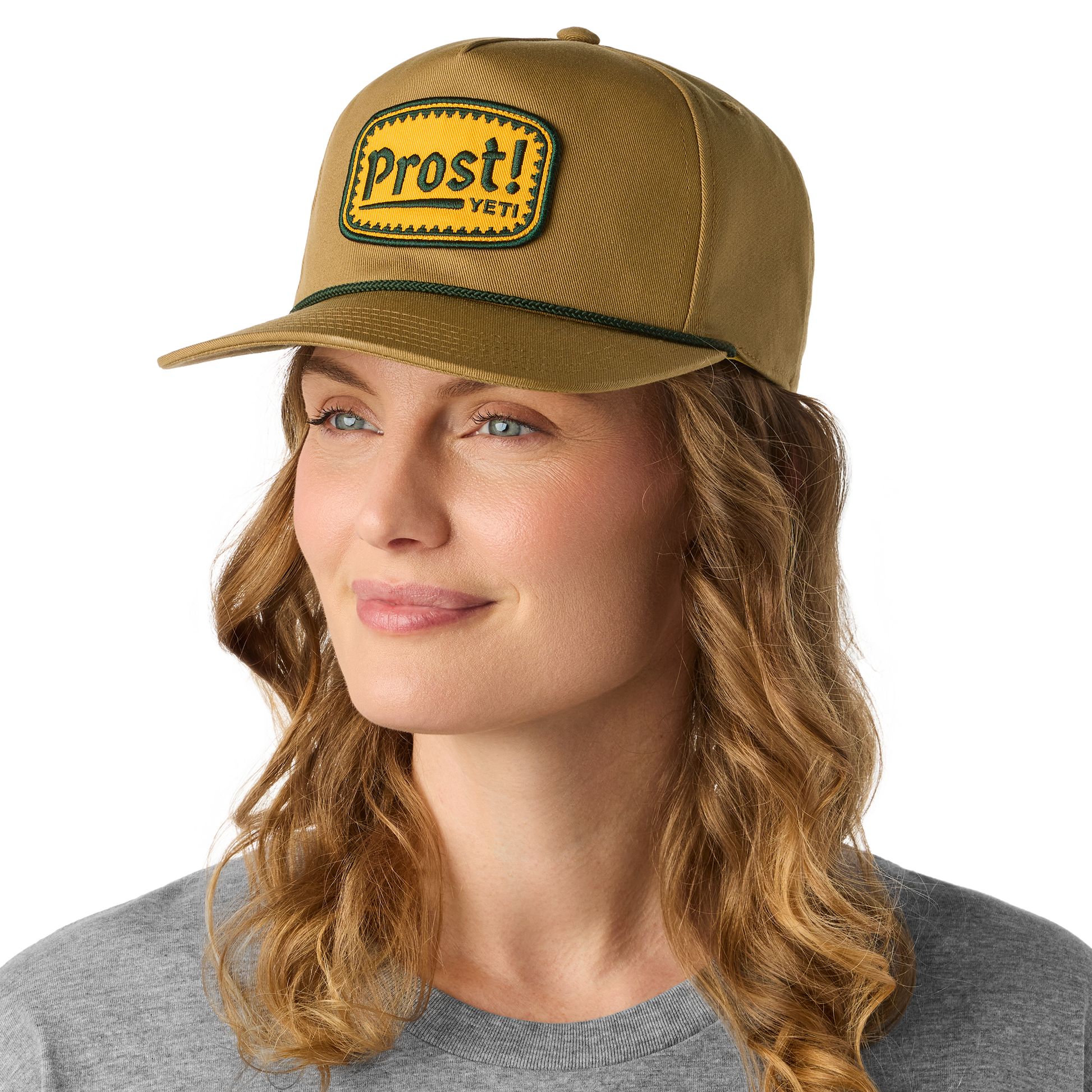 YETIYETI™ Prost! Flat Brim Rope Hat Brown