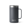 YETI Rambler® 24 oz (710 ml) Mug Charcoal
