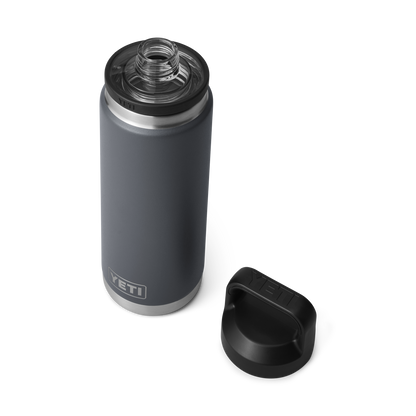 YETI Rambler® 26 oz Fles van 760 ml met Chug Cap Charcoal