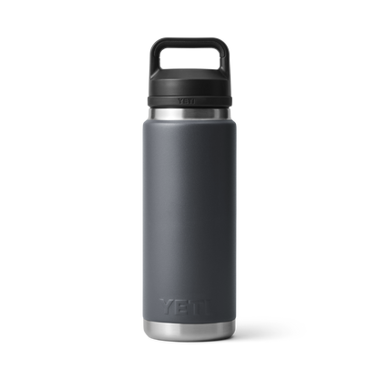 YETI Rambler® 26 oz Fles van 760 ml met Chug Cap Charcoal