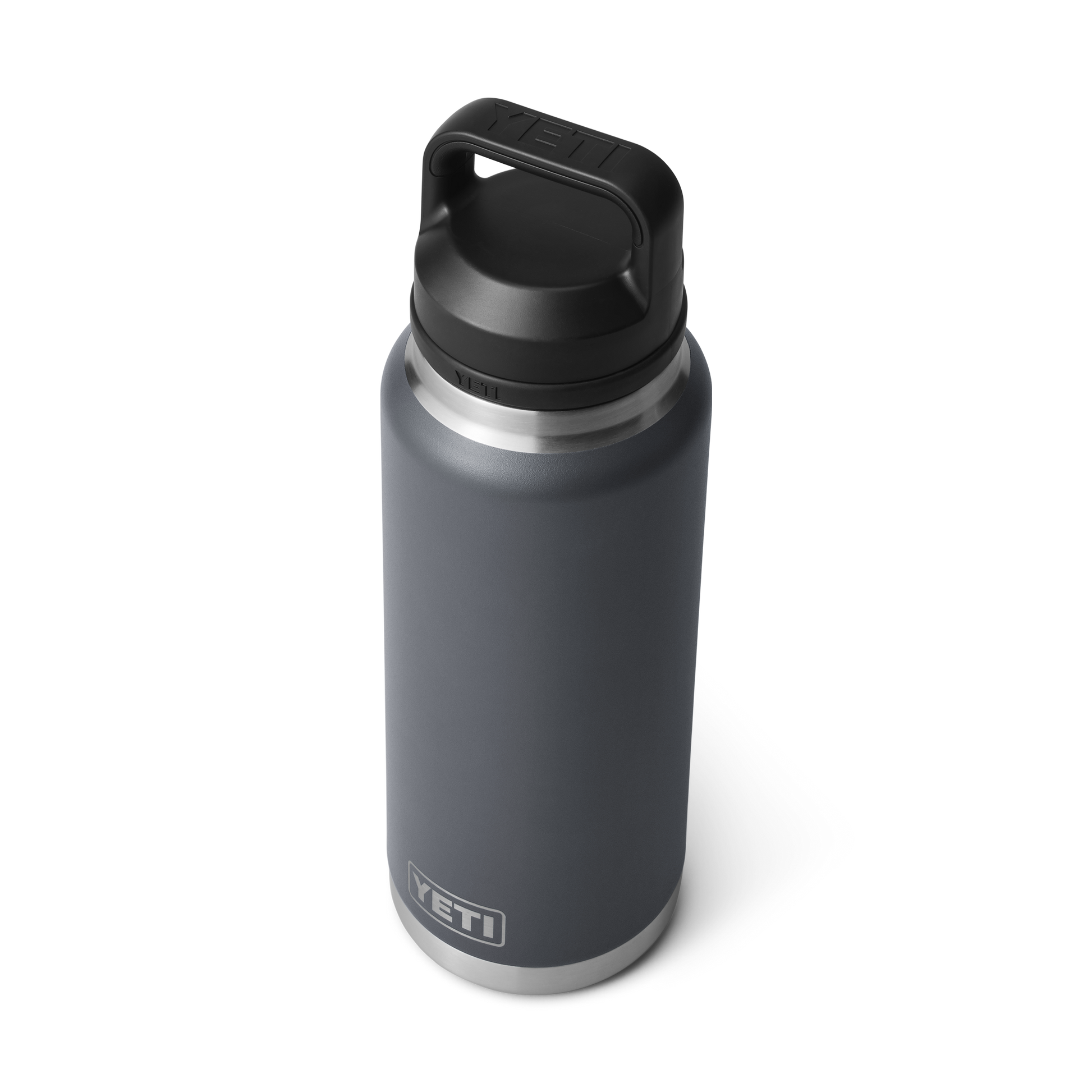 YETI Rambler® 36 oz Fles van 1065 ml met Chug Cap Charcoal