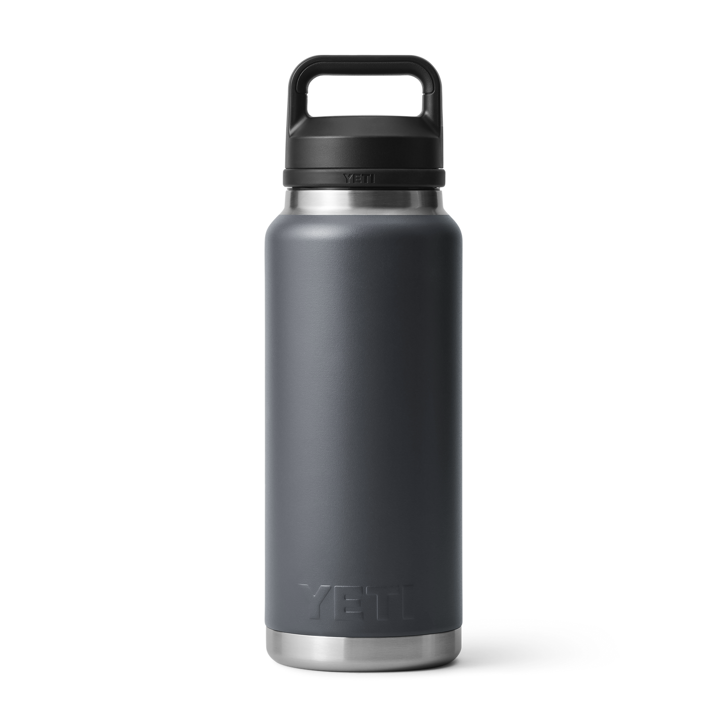 YETI Rambler® 36 oz Fles van 1065 ml met Chug Cap Charcoal