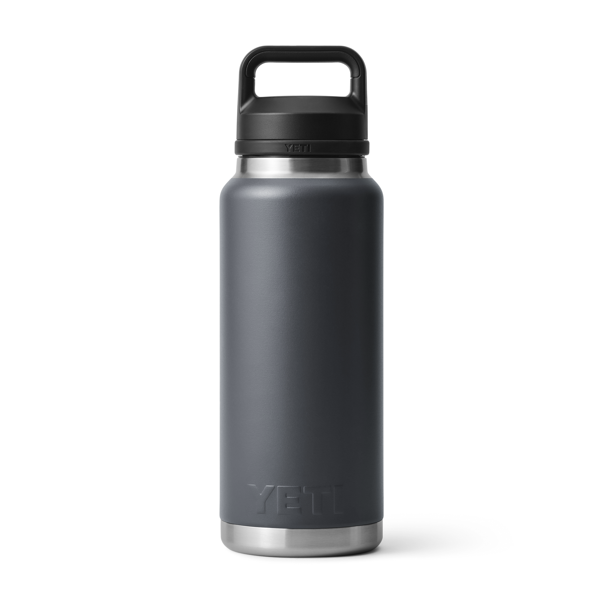 YETI Rambler® 36 oz Fles van 1065 ml met Chug Cap Charcoal