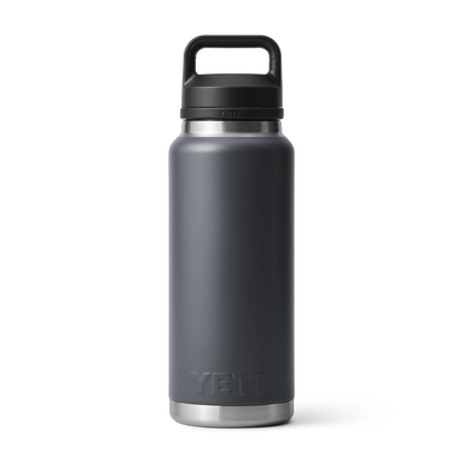 YETI Rambler® 36 oz Fles van 1065 ml met Chug Cap Charcoal