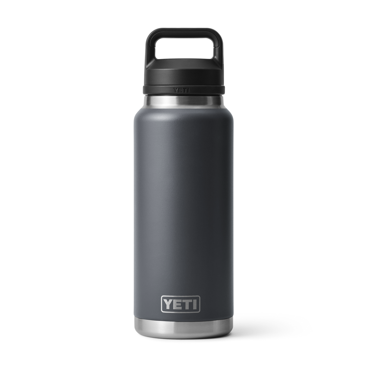 YETI Rambler® 36 oz Fles van 1065 ml met Chug Cap Charcoal