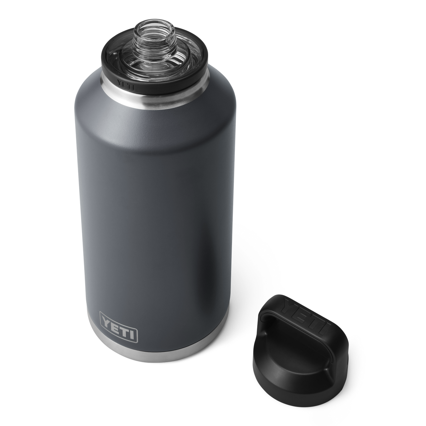 YETI Rambler® 64 oz Fles van 1,9 liter met Chug Cap Charcoal