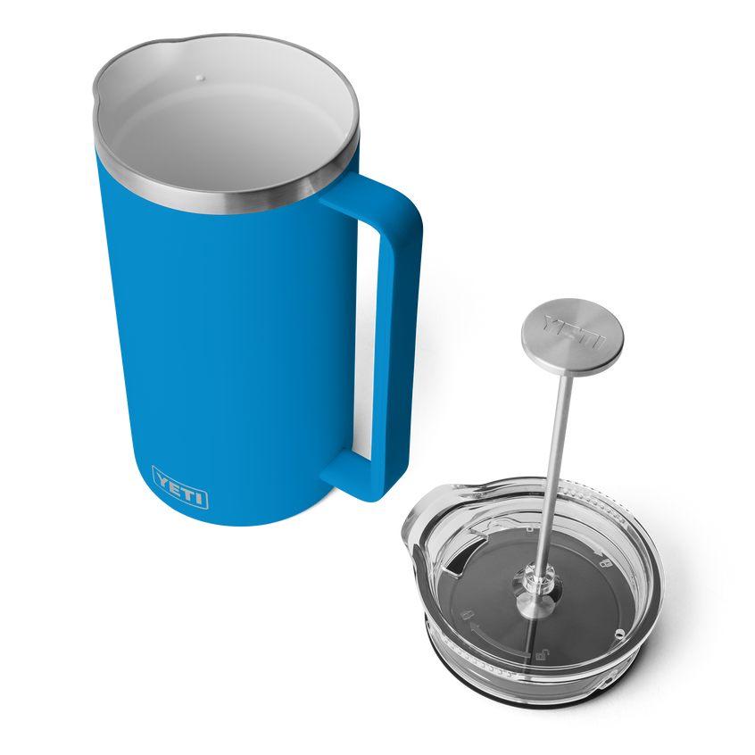 YETI Rambler®-cafetière van 64 oz (2 liter) Big Wave Blue