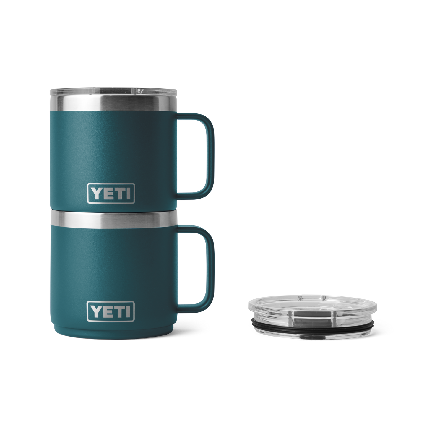 YETI Rambler® 14 oz (414 ml) Stapelbare Mok van Agave Teal