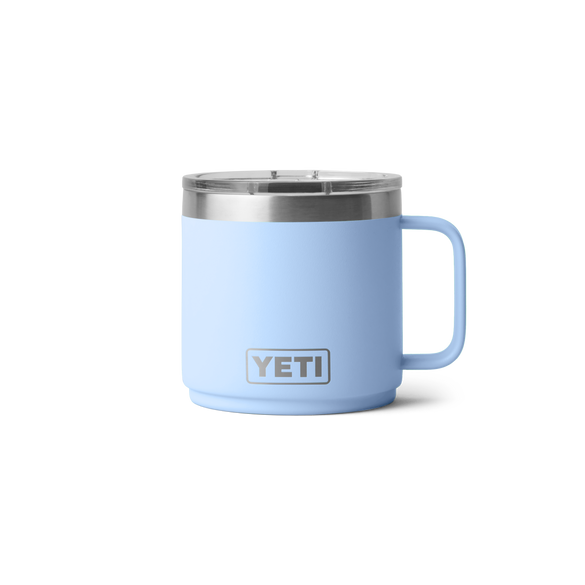 YETI Rambler® 14 oz (414 ml) Stapelbare Mok van Big Sky Blue
