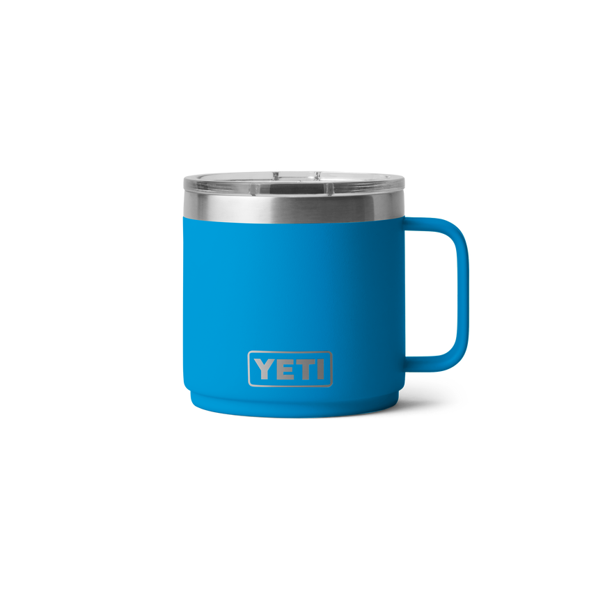 YETI Rambler® 14 oz (414 ml) Stapelbare Mok van Big Wave Blue