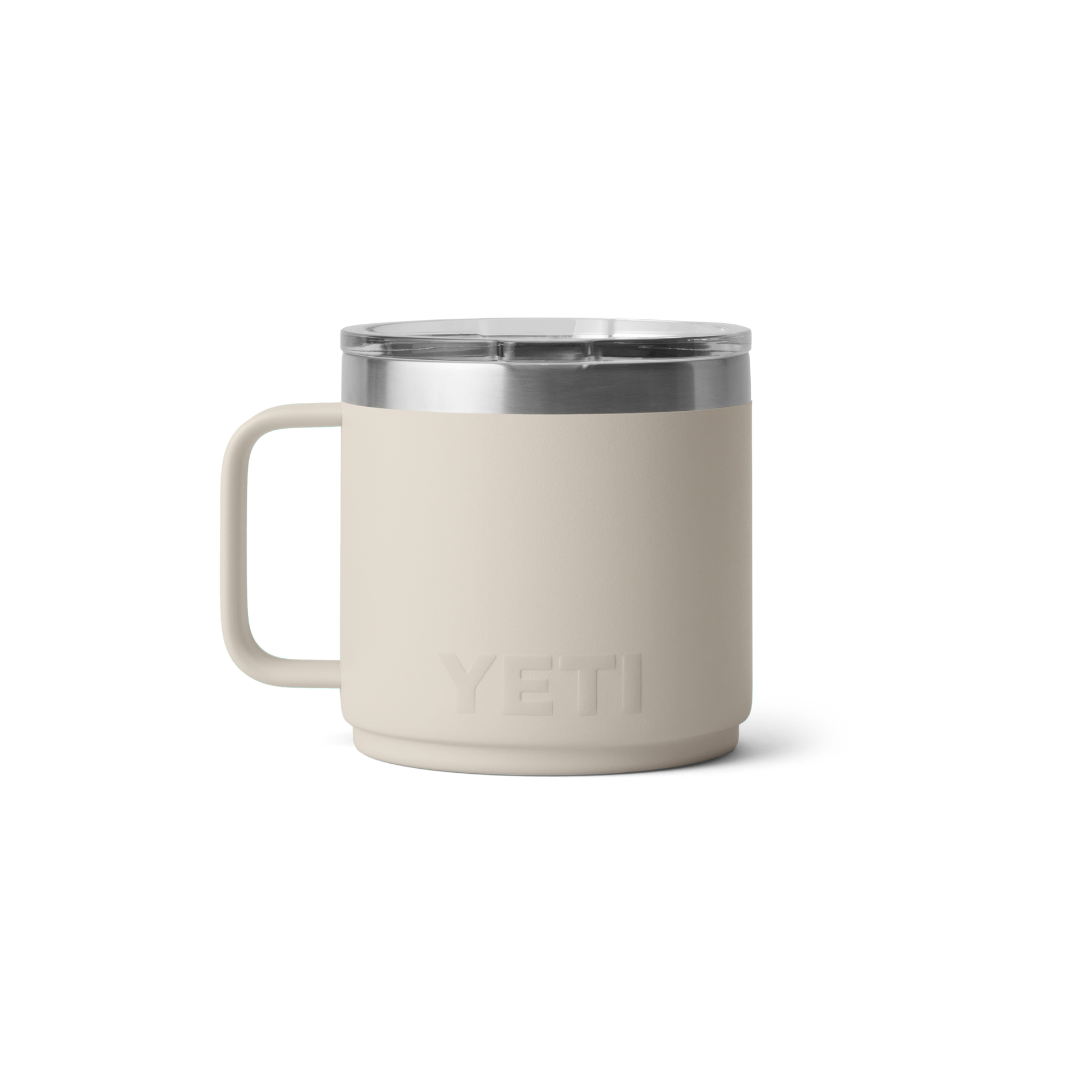 YETI Rambler® 14 oz (414 ml) Stapelbare Mok van Cape Taupe