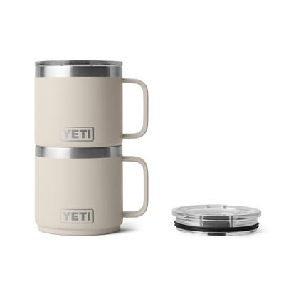 YETI Rambler® 14 oz (414 ml) Stapelbare Mok van Cape Taupe