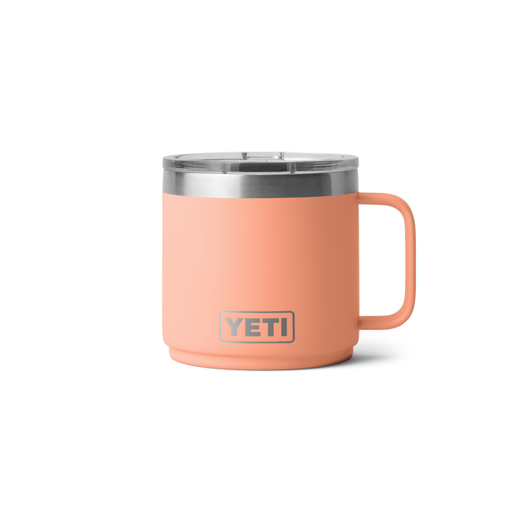 YETI Rambler® 14 oz (414 ml) Stapelbare Mok van Lowcountry Peach