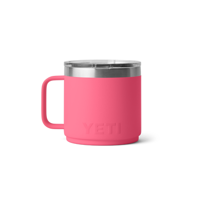 YETI Rambler® 14 oz (414 ml) Stapelbare Mok van Tropical Pink