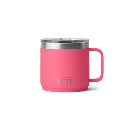 YETI Rambler® 14 oz (414 ml) Stapelbare Mok van Tropical Pink