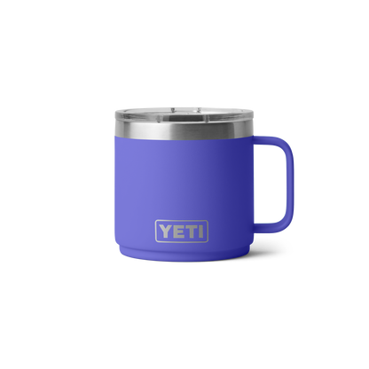 YETI Rambler® 14 oz (414 ml) Stapelbare Mok van Ultramarine Violet