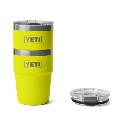YETI Rambler® Stapelbare beker van 16 oz (473 ml) Firefly Yellow