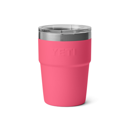 YETI Rambler® Stapelbare beker van 16 oz (475 ml) Tropical Pink