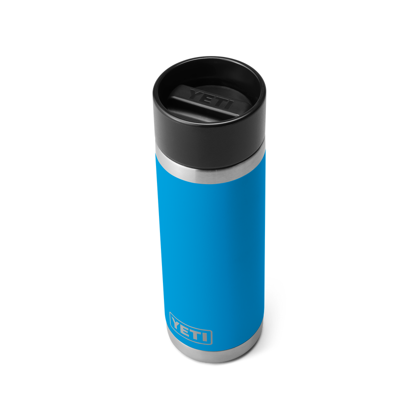 YETI Rambler® 18 oz Fles van 532 ml met HotShot-dop Big Wave Blue