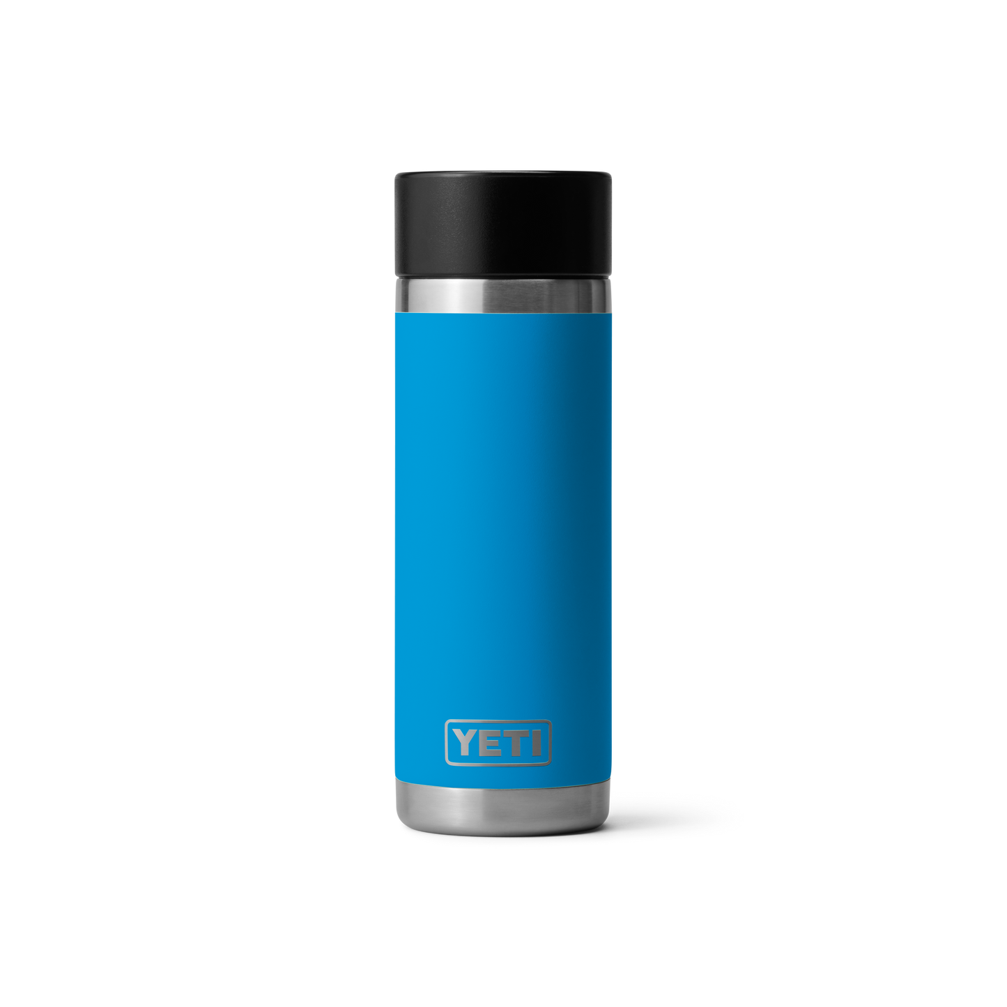 YETI Rambler® 18 oz Fles van 532 ml met HotShot-dop Big Wave Blue