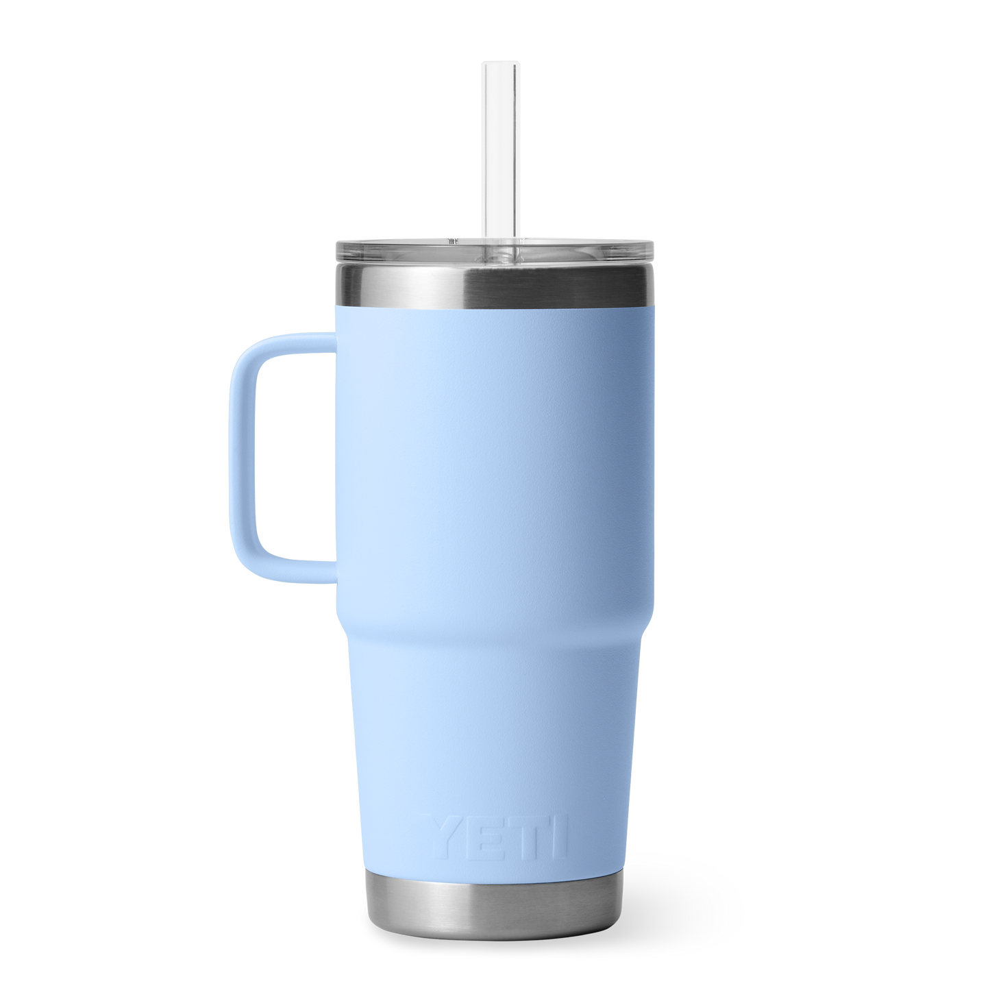 YETI Rambler® Mok Van 25 oz (710 ml) Met Rietjesdeksel Big Sky Blue