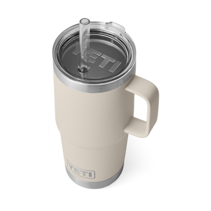YETI Rambler® Mok Van 25 oz (710 ml) Met Rietjesdeksel Cape Taupe