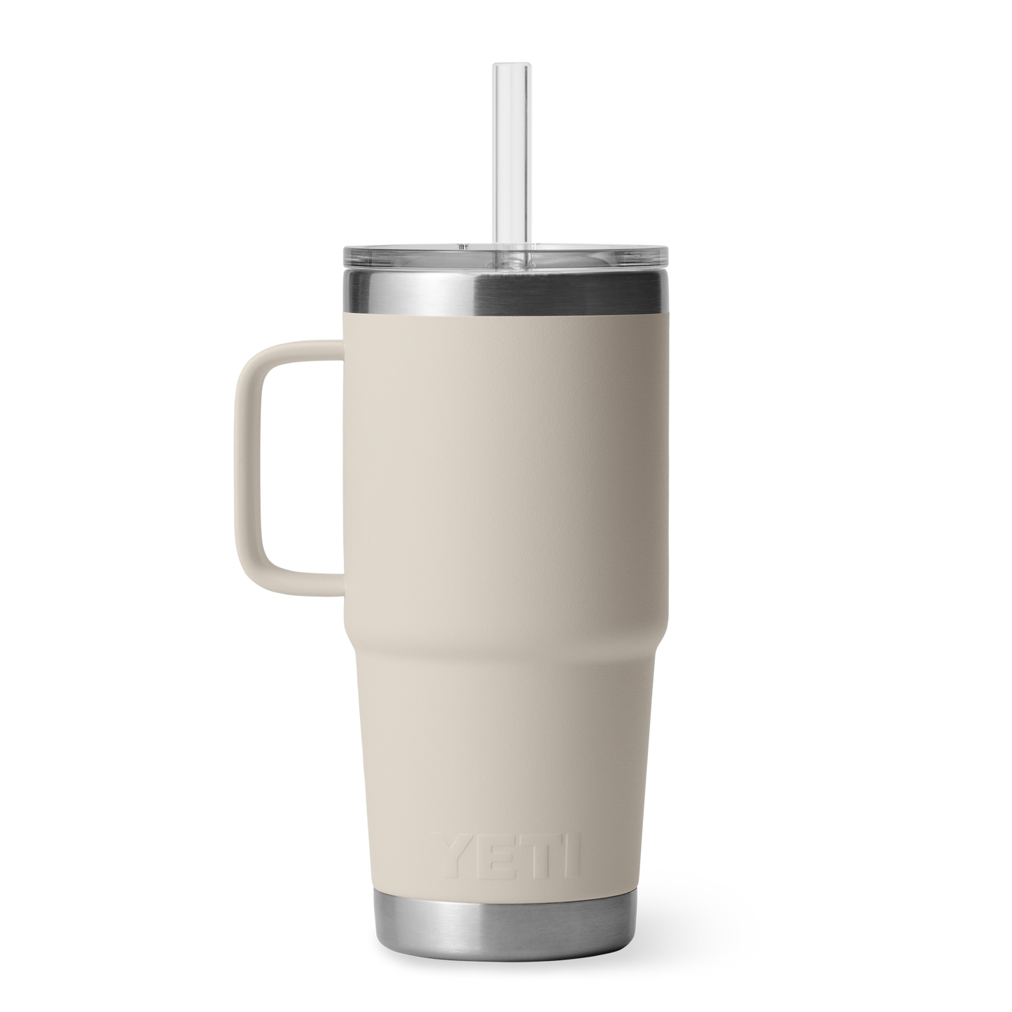 YETI Rambler® Mok Van 25 oz (710 ml) Met Rietjesdeksel Cape Taupe