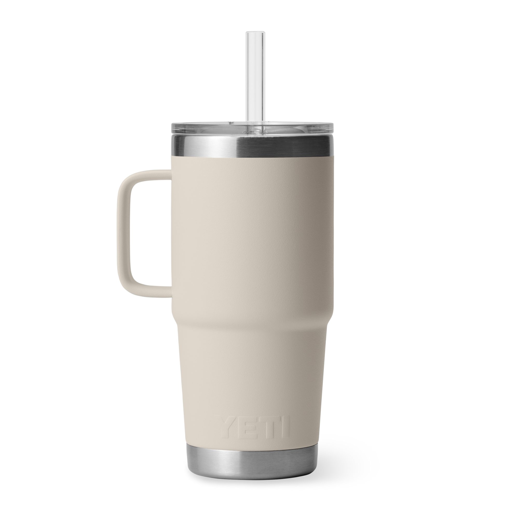 YETI Rambler® Mok Van 25 oz (710 ml) Met Rietjesdeksel Cape Taupe