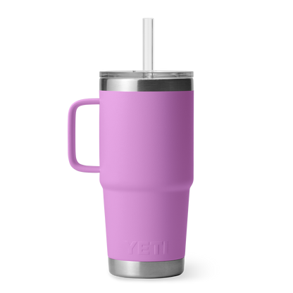 YETI Rambler® Mok Van 25 oz (710 ml) Met Rietjesdeksel Desert Bloom