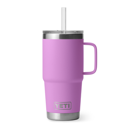 YETI Rambler® Mok Van 25 oz (710 ml) Met Rietjesdeksel Desert Bloom