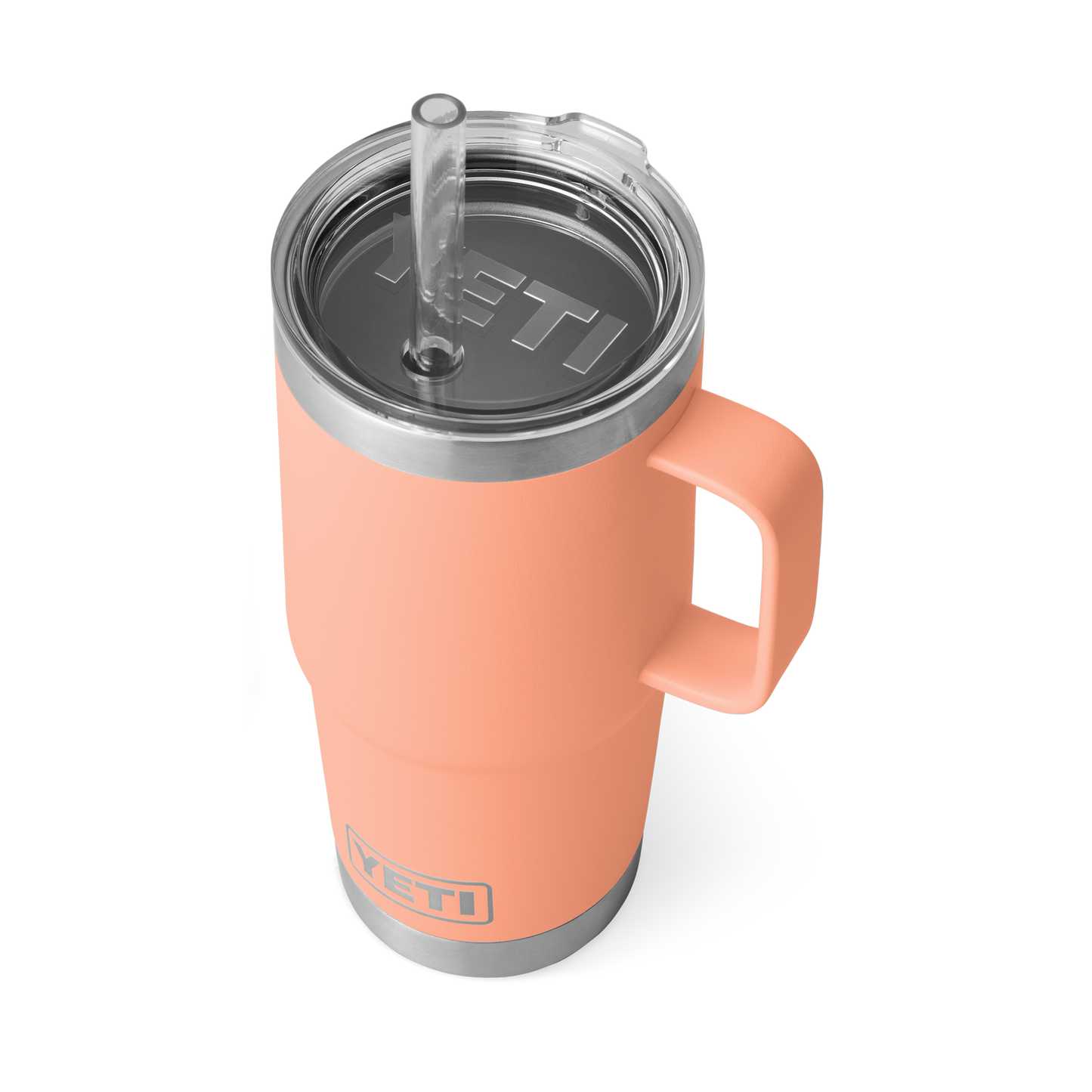 YETI Rambler® Mok Van 25 oz (710 ml) Met Rietjesdeksel Lowcountry Peach