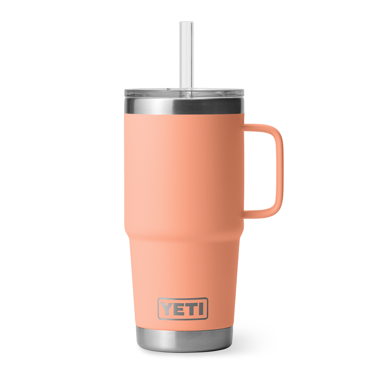 YETI Rambler® Mok Van 25 oz (710 ml) Met Rietjesdeksel Lowcountry Peach